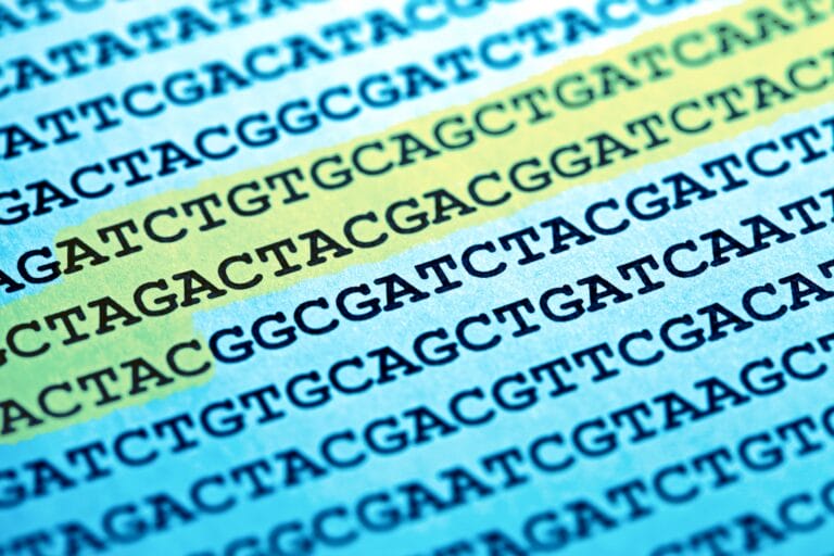 Image of a DNA encoding