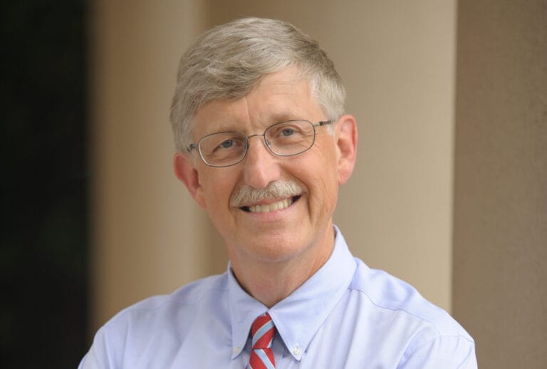 Picture of Francis Collins smiling.