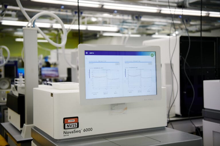 Image of a sequencing machine