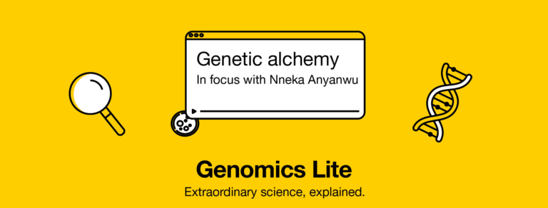 poster of genetics lite and displaying the details